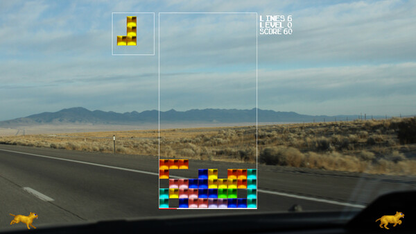 Ablockalypse falling-block puzzle board