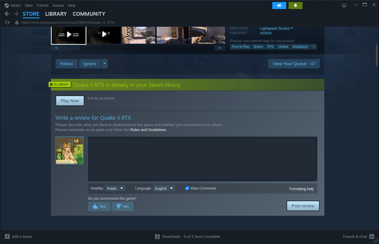 description